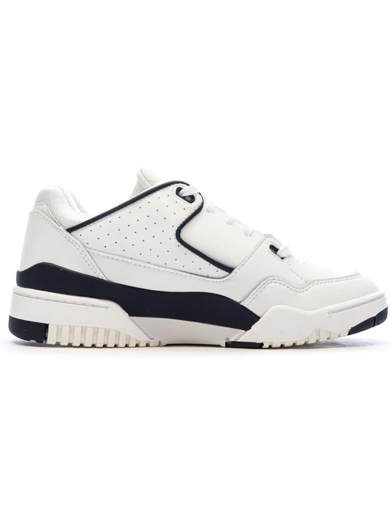 Sapatilhas brancas e azuis marinho le coq sportif t1000 para homem Branco Azul marinho - Kiabi