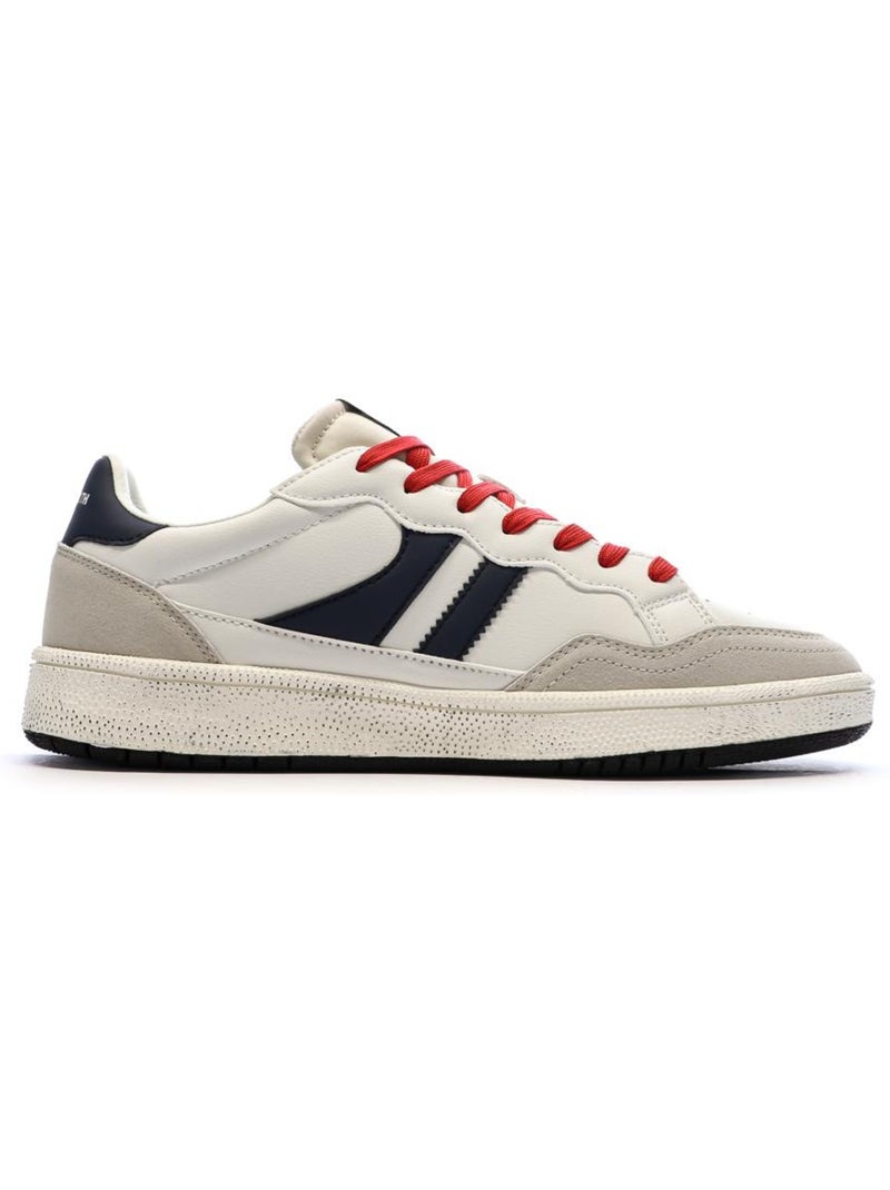 Sapatilhas Brancas e Azuis-Marinho Teddy Smith Zapato para Homem Azul-marinho - Kiabi