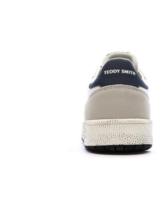Sapatilhas brancas e azuis-marinho teddy smith zapato para homem - Kiabi Sapatilhas brancas e azuis-marinho teddy smith zapato para homem - Kiabi