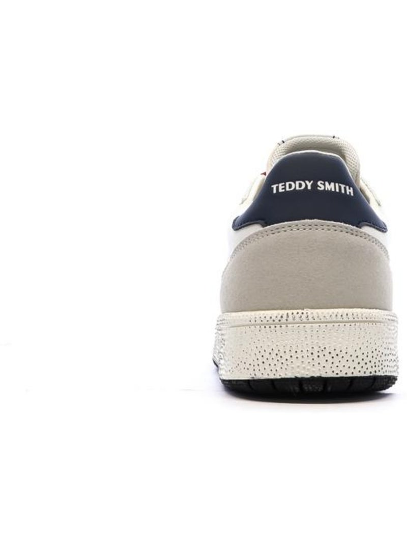 Sapatilhas Brancas e Azuis-Marinho Teddy Smith Zapato para Homem Azul-marinho - Kiabi