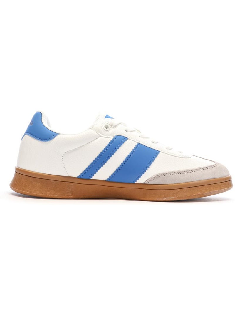 Sapatilhas Brancas e Azuis para Homem Teddy Smith 120032 Azul - Kiabi