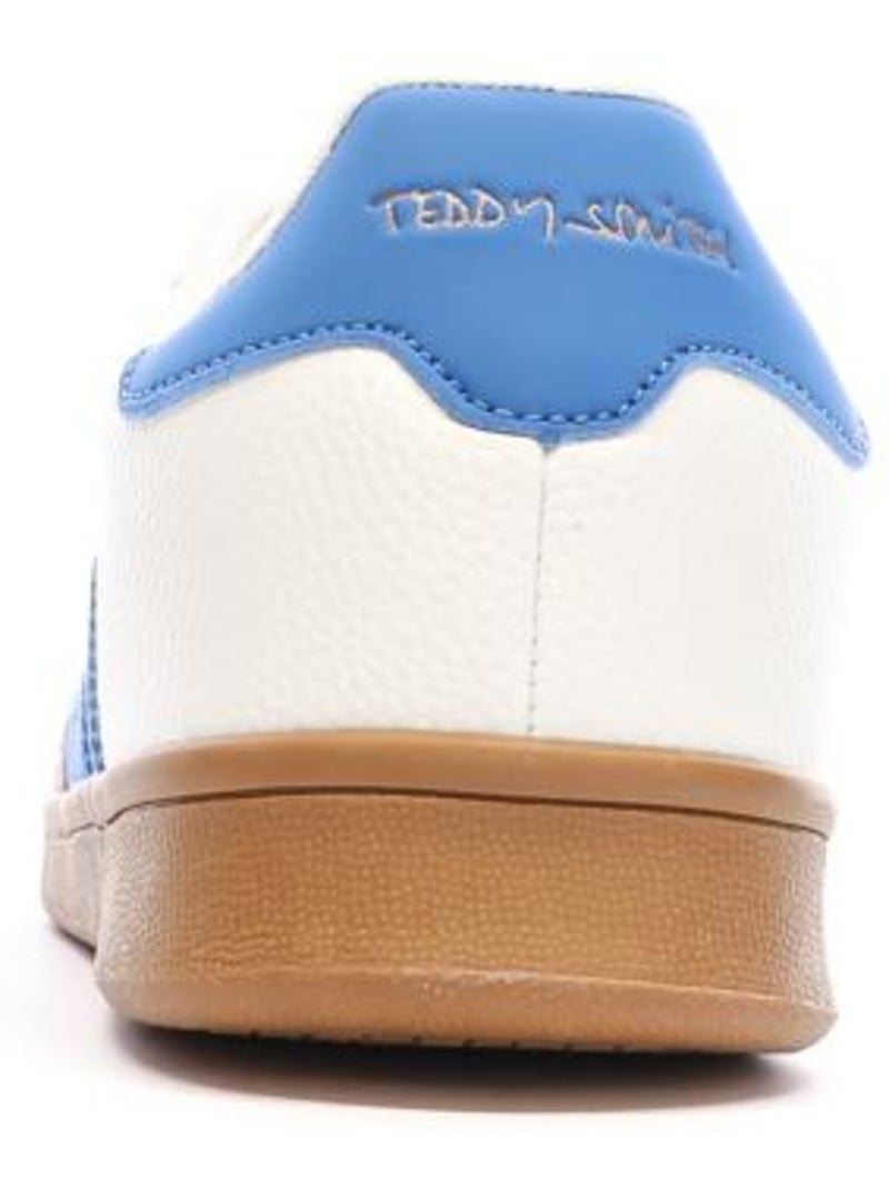 Sapatilhas Brancas e Azuis para Homem Teddy Smith 120032 Azul - Kiabi