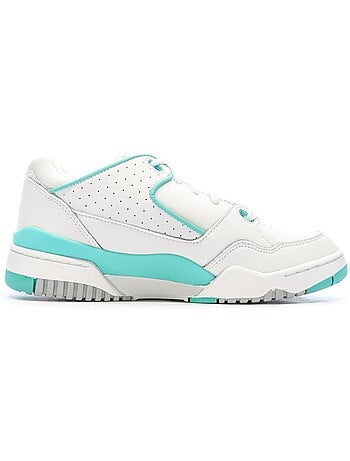 Sapatilhas Brancas e Turquesa Le Coq Sportif Nineties para Homem