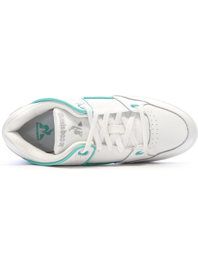 Sapatilhas Brancas e Turquesa Le Coq Sportif Nineties para Homem Azul-turquesa - Kiabi