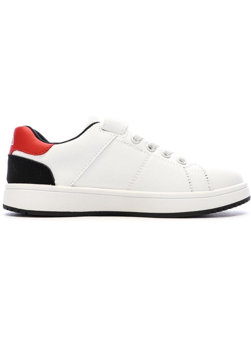 Sapatilhas Brancas Ellesse Santo para Rapaz Branco / Preto / Vermelho - Kiabi