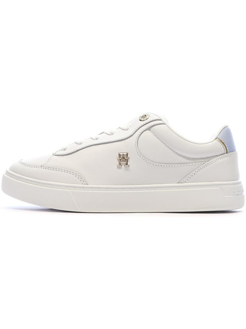 Sapatilhas Brancas Essenciais Chic Tommy Hilfiger para Mulher Branco - Kiabi