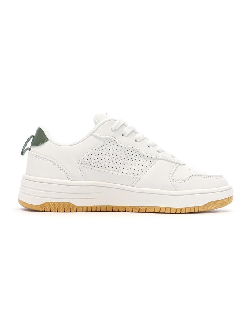 Sapatilhas brancas kappa falcon jr para rapaz Branco - Kiabi