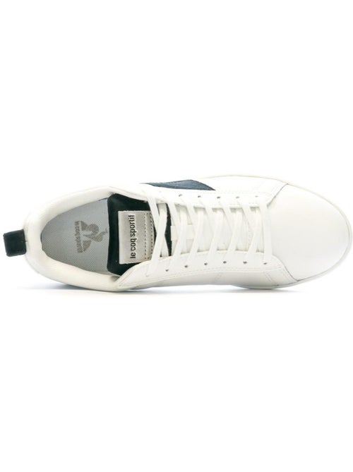 Sapatilhas Brancas Le Coq Sportif Courtclassic Peach Skin para Menino - Kiabi