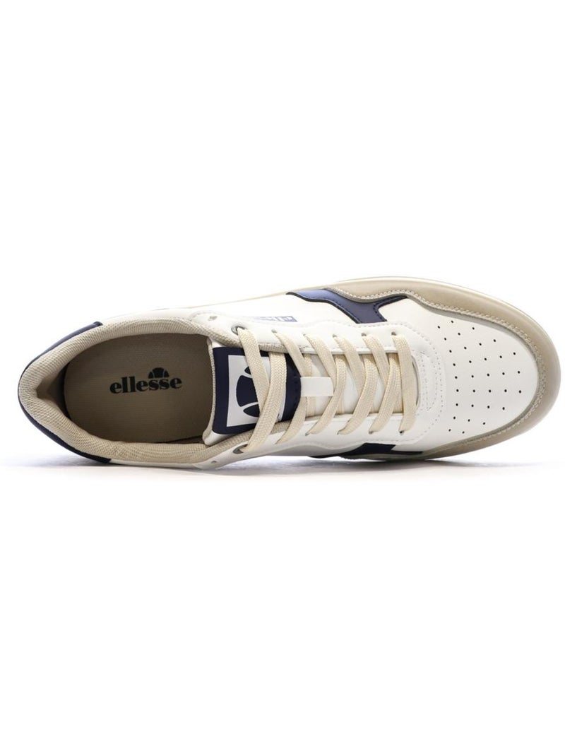 Sapatilhas Brancas Masculinas Ellesse Pansit Branco - Kiabi