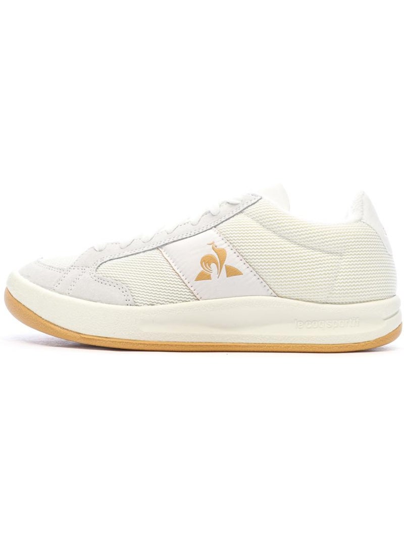 Sapatilhas Brancas Masculinas Le Coq Sportif Ashe 2310212 Cinza-prateado - Kiabi