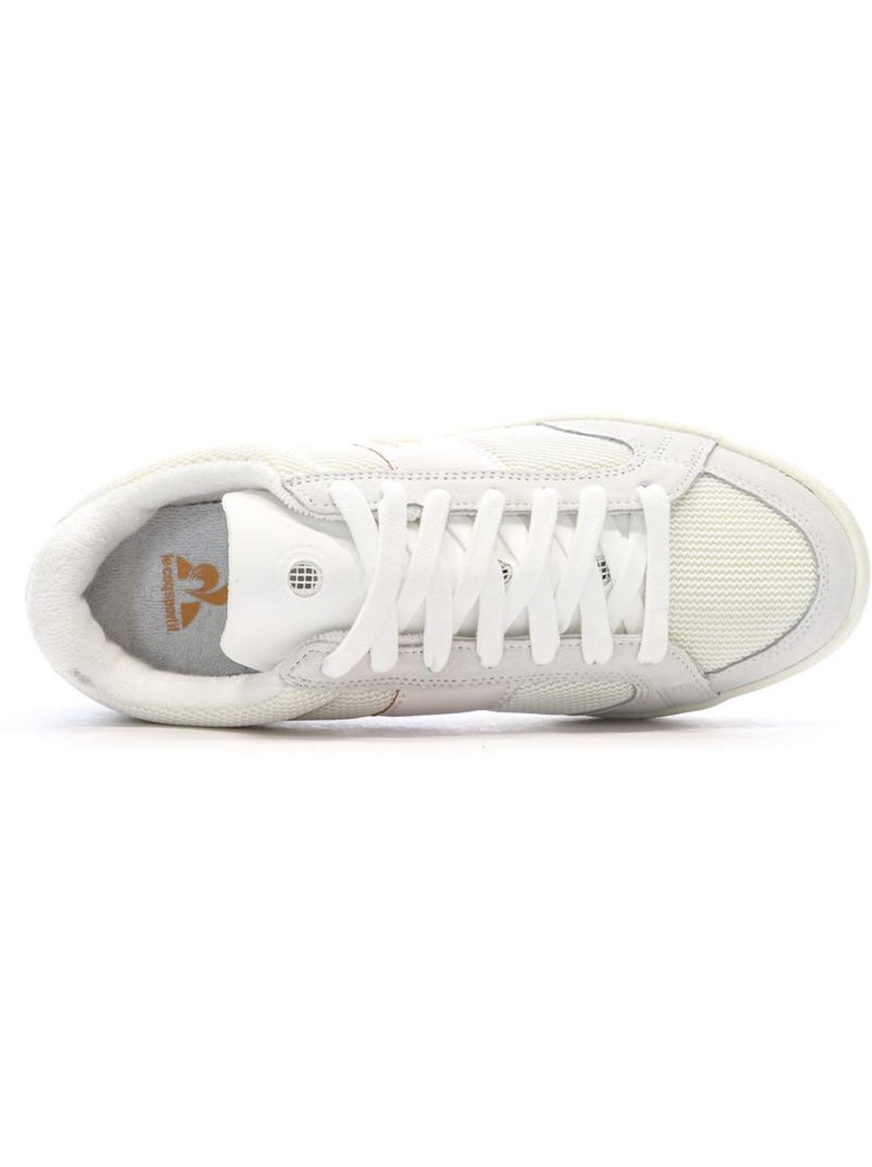 Sapatilhas Brancas Masculinas Le Coq Sportif Ashe 2310212 Cinza-prateado - Kiabi