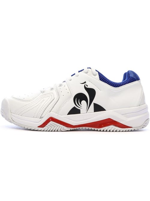 Sapatilhas Brancas Masculinas Le Coq Sportif LCS Gasquet Pro I - Kiabi Sapatilhas Brancas Masculinas Le Coq Sportif LCS Gasquet Pro I - Kiabi