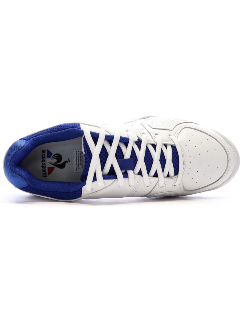 Sapatilhas Brancas Masculinas Le Coq Sportif LCS Gasquet Pro I Vermelho - Kiabi