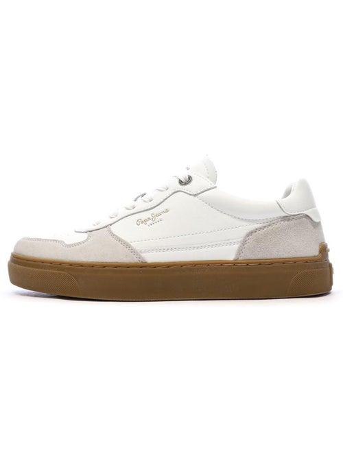 Sapatilhas brancas masculinas pepe jeans camden one - Kiabi Sapatilhas brancas masculinas pepe jeans camden one - Kiabi