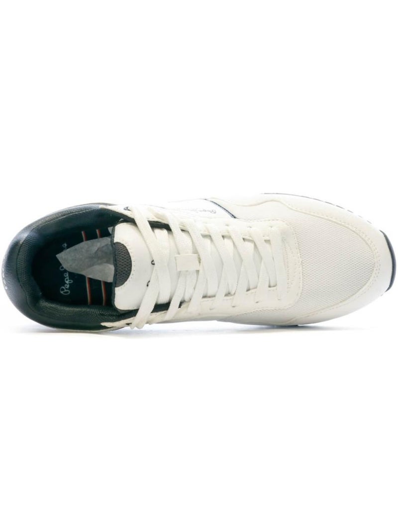 Sapatilhas Brancas Masculinas Pepe Jeans Tour Club Branco - Kiabi