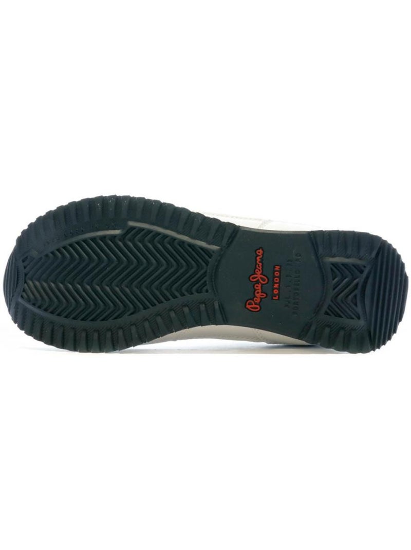 Sapatilhas Brancas Masculinas Pepe Jeans Tour Club Branco - Kiabi