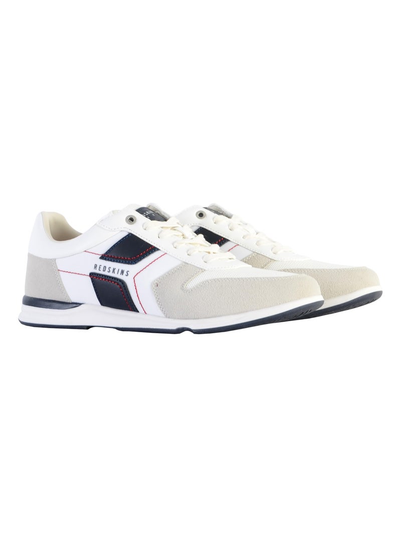 Sapatilhas Brancas Masculinas Redskins Adjoint Branco - Kiabi
