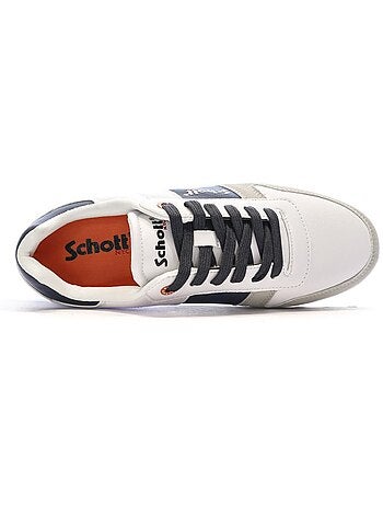 Sapatilhas Brancas Masculinas Schott Foster