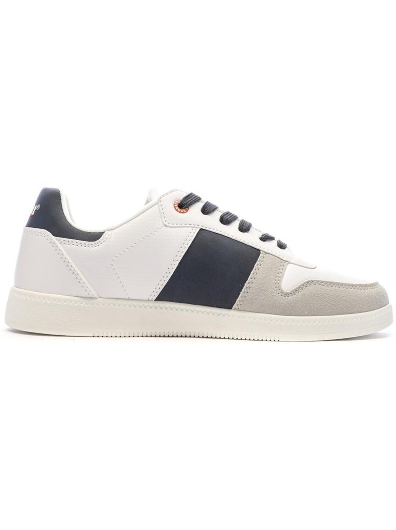 Sapatilhas Brancas Masculinas Schott Foster Branco - Kiabi