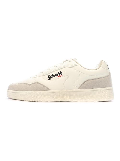 Sapatilhas Brancas Masculinas Schott Titan - Kiabi Sapatilhas Brancas Masculinas Schott Titan - Kiabi
