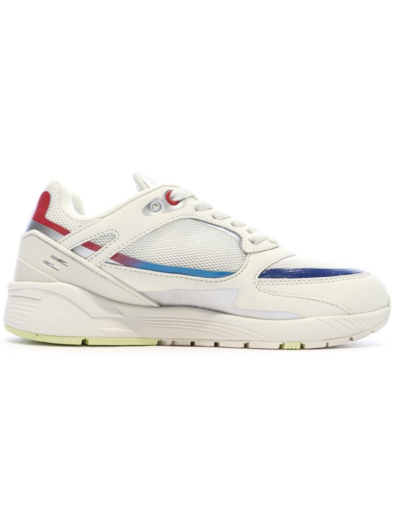 Sapatilhas Brancas para Menino Le Coq Sportif Oly R1100 Branco - Kiabi