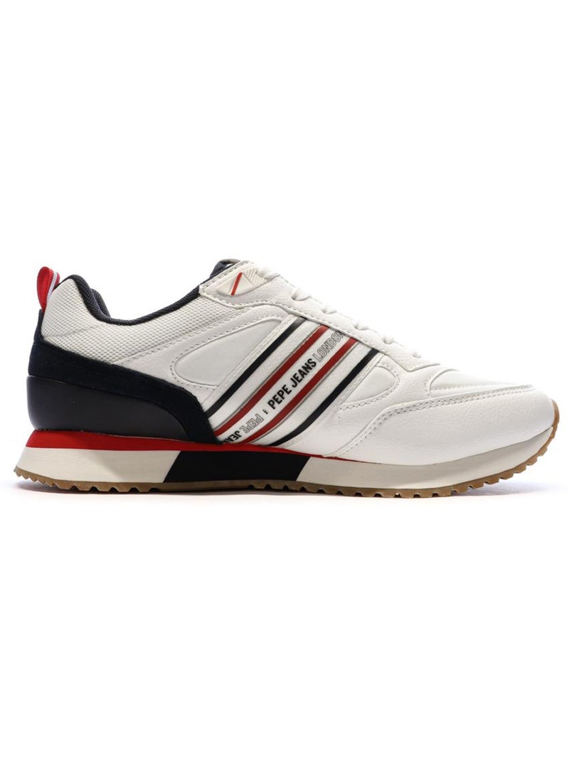 Sapatilhas Brancas Pepe Jeans Dublin Half Branco - Kiabi