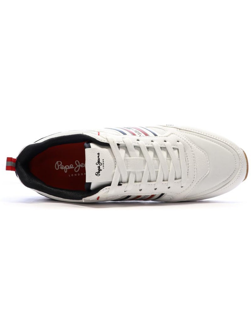 Sapatilhas Brancas Pepe Jeans Dublin Half Branco - Kiabi