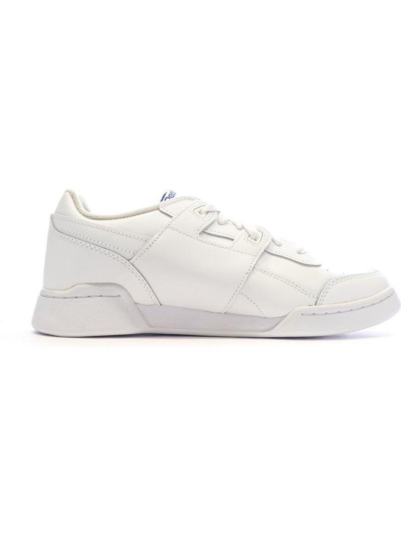 Sapatilhas Brancas Reebok Workout para Homem Branco Azul - Kiabi