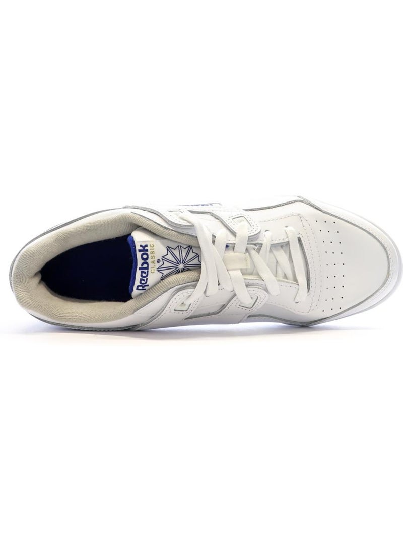 Sapatilhas Brancas Reebok Workout para Homem Branco Azul - Kiabi
