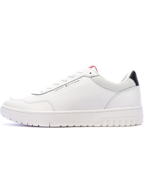Sapatilhas brancas tommy hilfiger core para homem - Kiabi