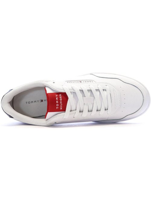 Sapatilhas brancas tommy hilfiger core para homem - Kiabi