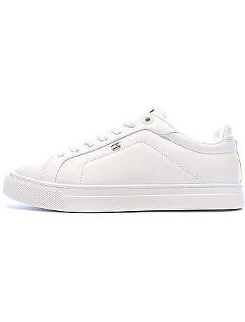 Sapatilhas Brancas Tommy Hilfiger Icon Court para Mulher