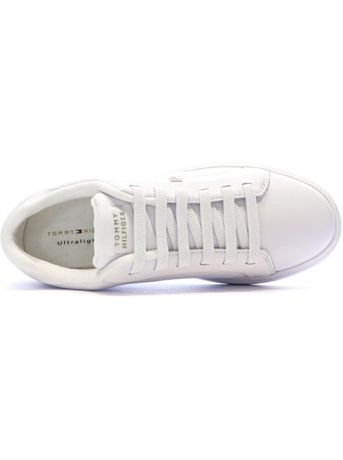 Sapatilhas Brancas Tommy Hilfiger Icon para Mulher - Kiabi