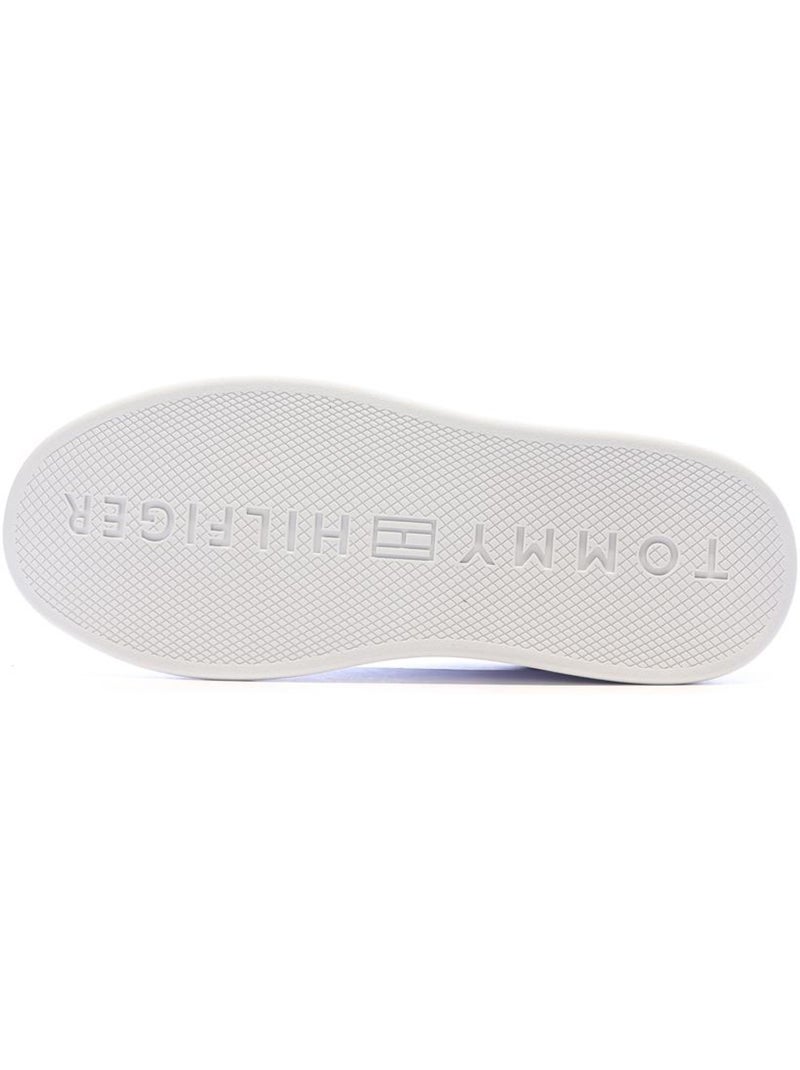 Sapatilhas Brancas Tommy Hilfiger Icon para Mulher Branco - Kiabi