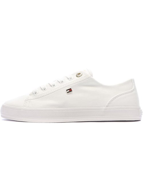 Sapatilhas brancas tommy hilfiger para homem - Kiabi