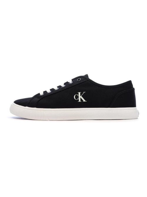 Sapatilhas Calvin Klein Jeans Ess Vulc Low Preto/Branco para Homem - Kiabi Sapatilhas Calvin Klein Jeans Ess Vulc Low Preto/Branco para Homem - Kiabi
