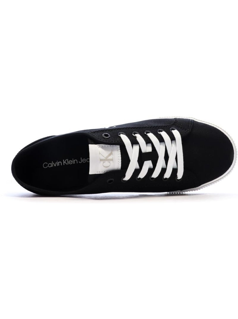 Sapatilhas Calvin Klein Jeans Ess Vulc Low Preto/Branco para Homem Preto Branco - Kiabi