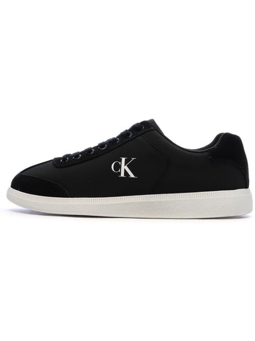 Sapatilhas Calvin Klein Jeans Low Cupsole com Atacadores para Homem em Preto - Kiabi Sapatilhas Calvin Klein Jeans Low Cupsole com Atacadores para Homem em Preto - Kiabi