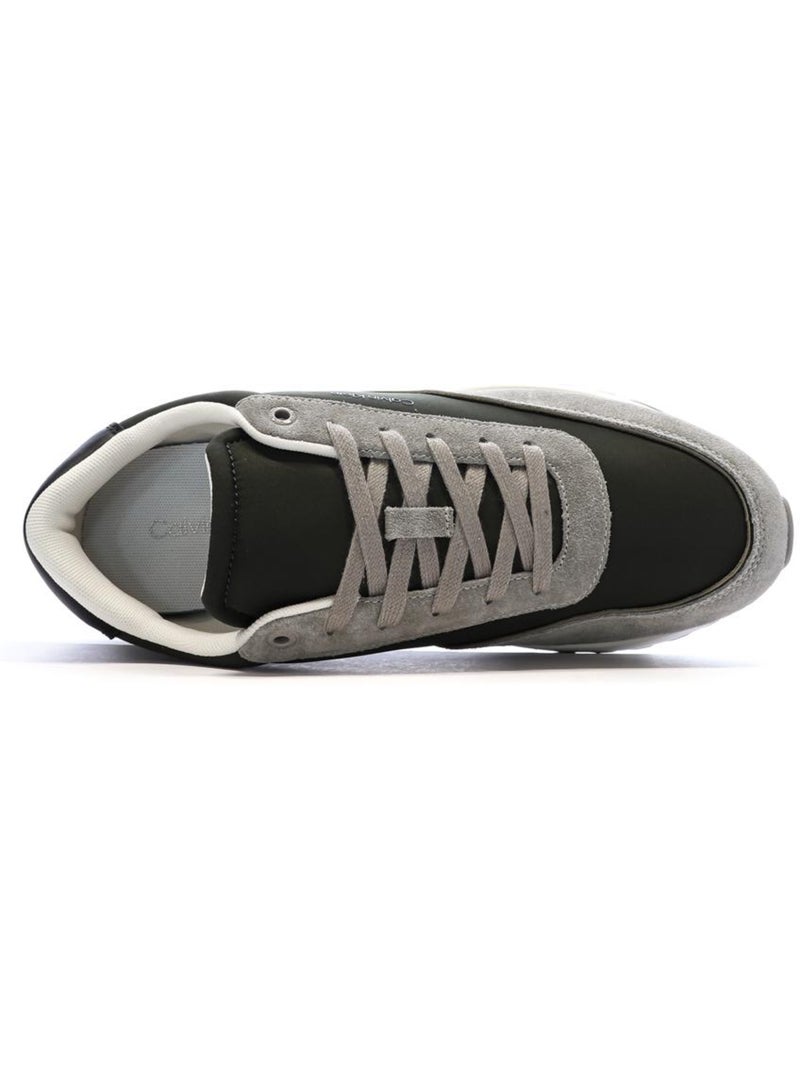 Sapatilhas Calvin Klein Jeans Low para Homem em Cinzento/Preto Preto - Kiabi