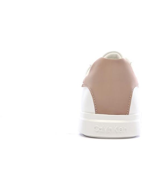 Sapatilhas Calvin Klein Jeans Low Pro Cups Branco/Rosa para Mulher - Kiabi Sapatilhas Calvin Klein Jeans Low Pro Cups Branco/Rosa para Mulher - Kiabi
