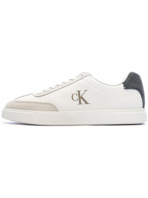 Sapatilhas Calvin Klein Jeans Low Prof para Homem Brancas/Beiges - Kiabi