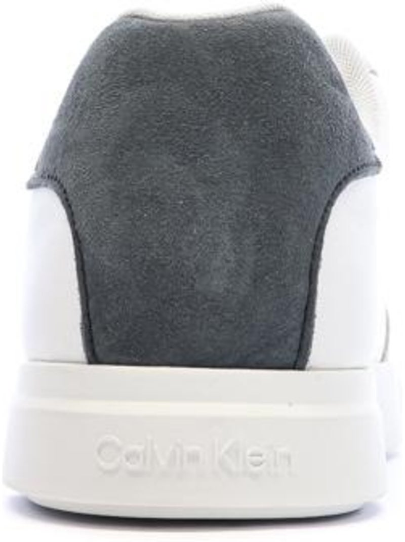 Sapatilhas Calvin Klein Jeans Low Prof para Homem Brancas/Beiges Branco - Kiabi