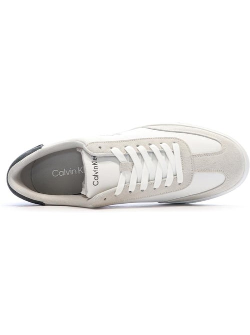 Sapatilhas Calvin Klein Jeans Low Prof para Homem Brancas/Beiges - Kiabi
