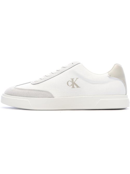 Sapatilhas calvin klein jeans low prof para homem branco/taupe - Kiabi Sapatilhas calvin klein jeans low prof para homem branco/taupe - Kiabi