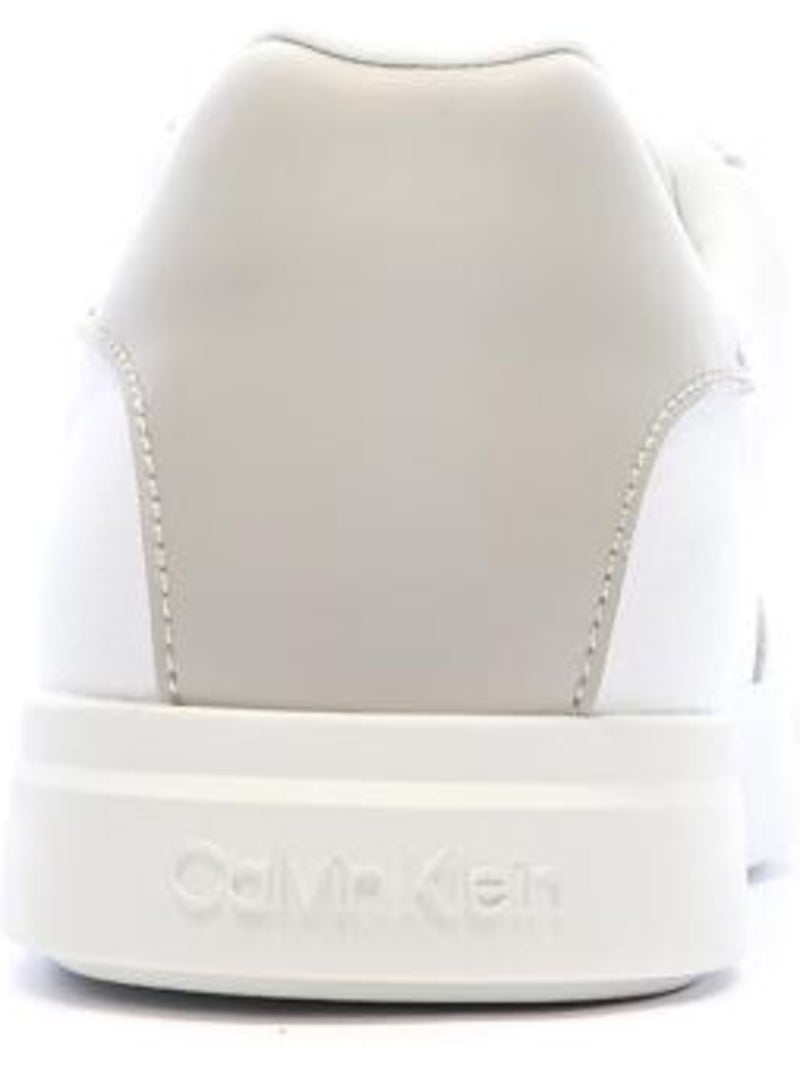 Sapatilhas calvin klein jeans low prof para homem branco/taupe Branco - Kiabi