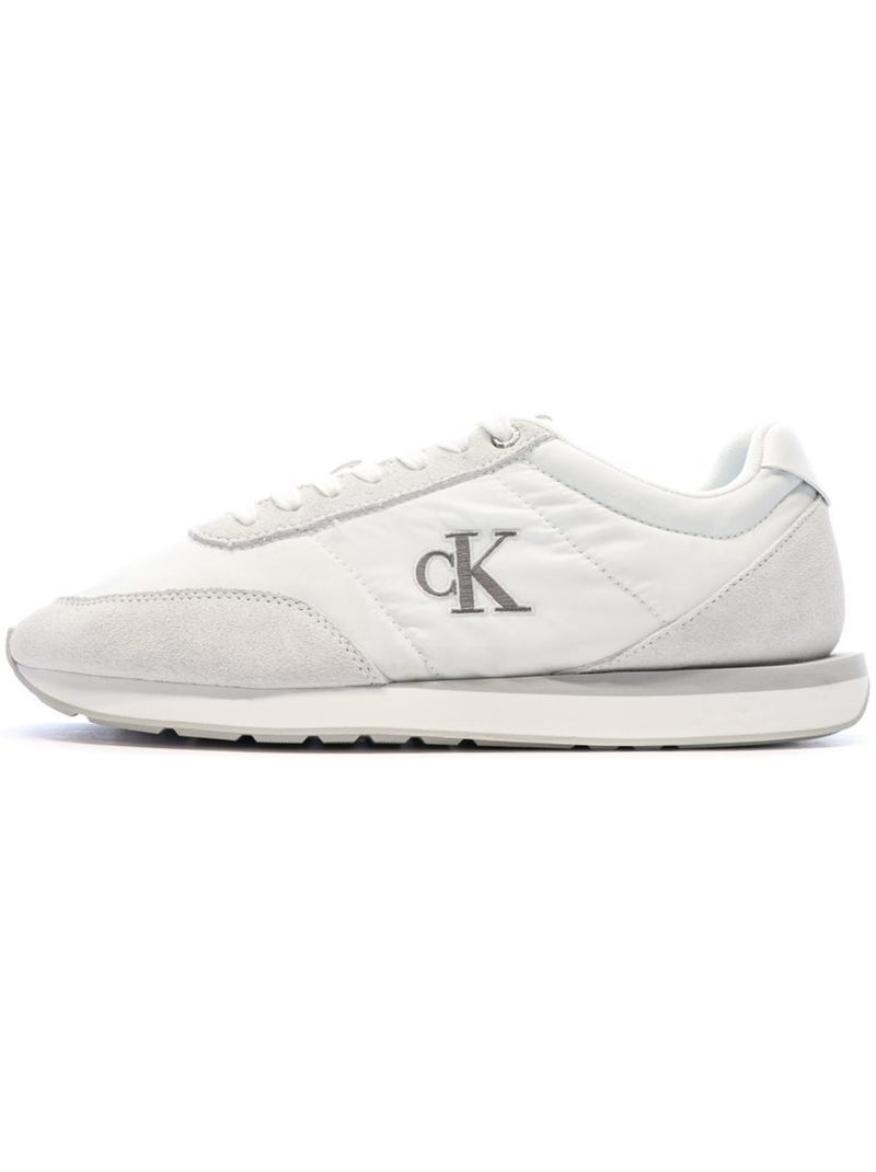 Sapatilhas Calvin Klein Jeans Retros Branco/Cinzento para Homem Branco - Kiabi