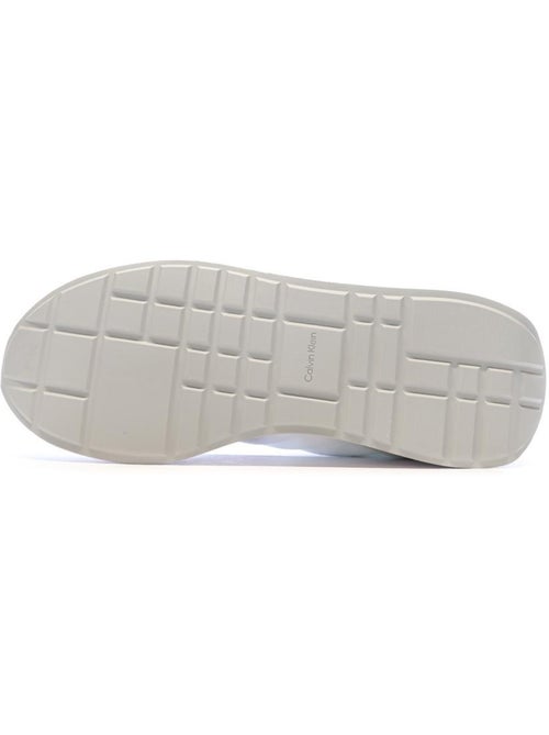 Sapatilhas Calvin Klein Jeans Retros Branco/Cinzento para Homem - Kiabi Sapatilhas Calvin Klein Jeans Retros Branco/Cinzento para Homem - Kiabi
