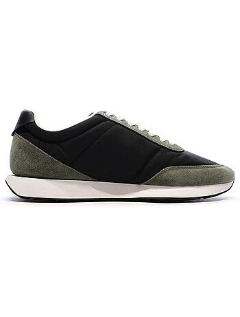 Sapatilhas Calvin Klein Jeans Retros para Homem em Preto/Caqui