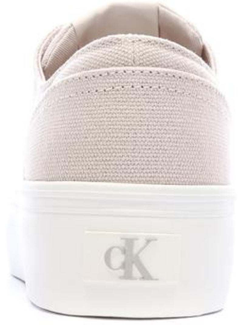 Sapatilhas calvin klein jeans vulc rosa claro para mulher Rosa - Kiabi