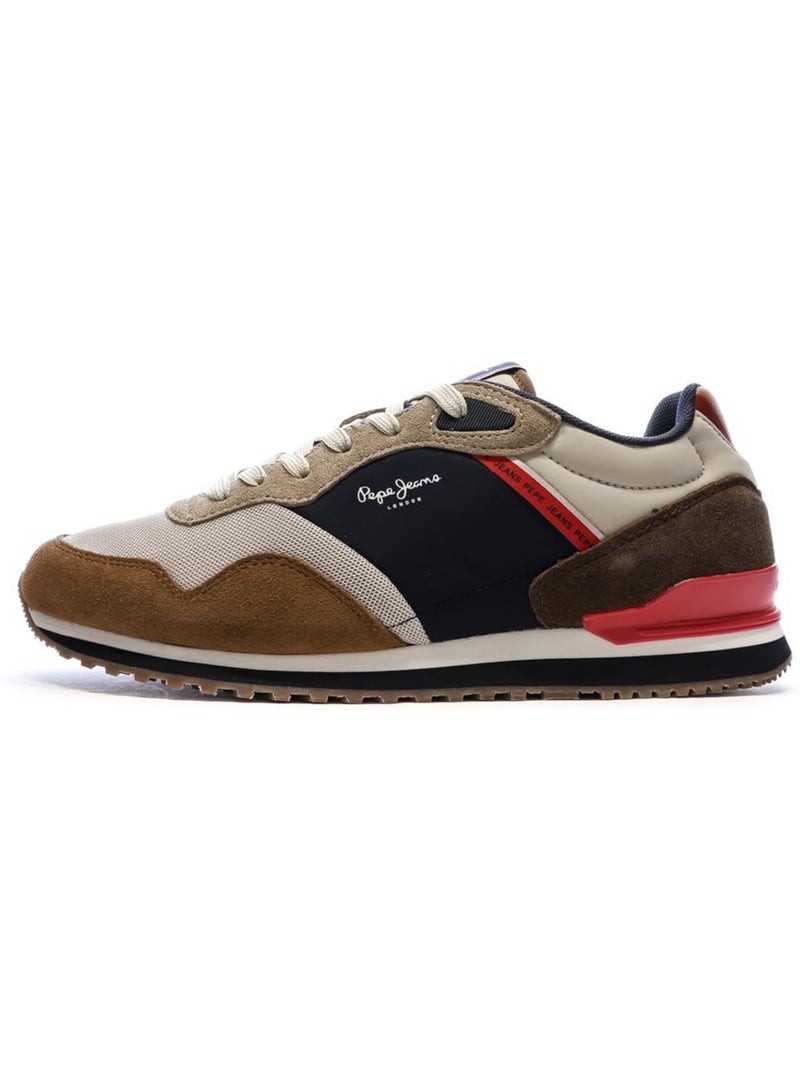 Sapatilhas Castanhas de Homem Pepe Jeans London Life Castanho-capuccino - Kiabi